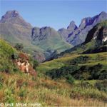 The Drakensberg Cathedral Peak